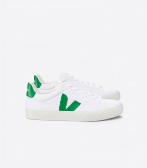 Veja Campo Canvas Emeraude Sneakers Dame Hvite | Norway-903258